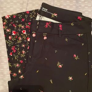Old Navy Mid-Rise Pixie Skinny Ankle Pants